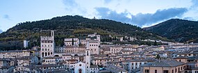 Panorama de Gubbio.