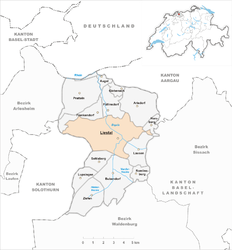 Liestal – Mappa