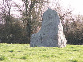 The menhir of Riverais