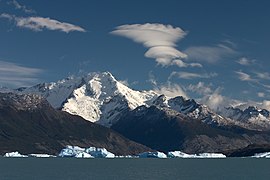 Brazo norte del lago.