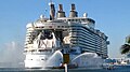 Oasis of the Seas photographié alors qu'il entre dans Port Everglades, Floride, achevant son voyage de livraison.