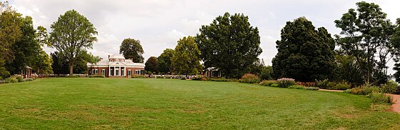 Monticello, strona zachodnia