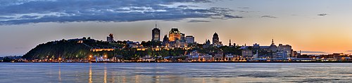 Panoramabilde over Québec