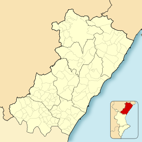 Moncófar ubicada en Provincia de Castellón