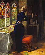 John Everett Millais - Mariana - Google Art Project