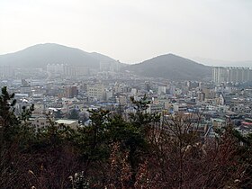 Jeongeup nhìn từ Seonghwangsan