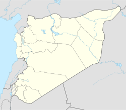 Kafr Zita trên bản đồ Syria