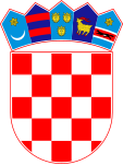 coat of arms of the Republic of Croatia, first shield from the left