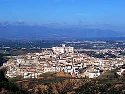 Skyline of Corigliano Calabro