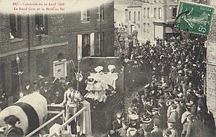 La Cavalcade du 10 avril 1908.