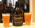 Image 46A growler of beer from Flounder Brewing, a nanobrewery in New Jersey, US (from Craft beer)