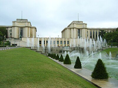 Palais de Chaillot de Louis-Hippolyte Boileau, Jacques Carlu și Léon Azéma de la Expoziția Internațională din 1937 de la Paris