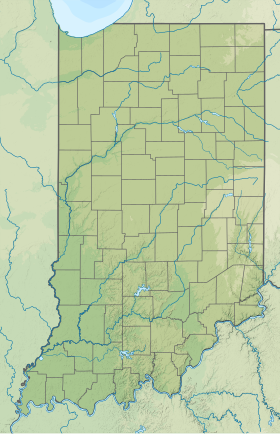 (Voir situation sur carte : Indiana)