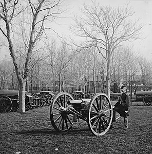 Arsenal de guarda do soldado, Washington, DC, 1862