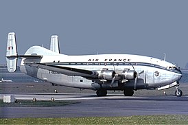 Breguet 763 Provence а/к Air France, аэропорт Темпельхоф, 1965.