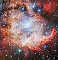 Active star-forming region of NGC 2467[12]