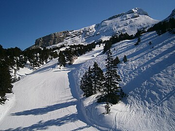 La piste Edelweiss en 2012.