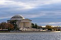 Image 5The Jefferson Memorial in Washington, D.C., reflects the president's admiration for classical Roman aesthetics (from Culture of Italy)