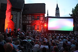 Open-Air-Kino vor dem Kurmainzischen Schloss Tauberbischofsheim