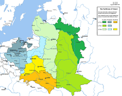 Di drei Dailige vu Pole 1772, 1793 un 1795