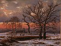 Danish Winter Landscape with Dolmen, 1838