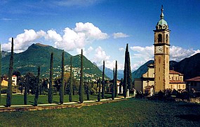 Preĝejo Sant'Abbondio en Collina d'Oro