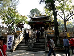 Hall of the Golden Taoist Temple in Kunming.