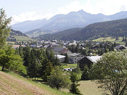 Skyline of Corrençon-en-Vercors