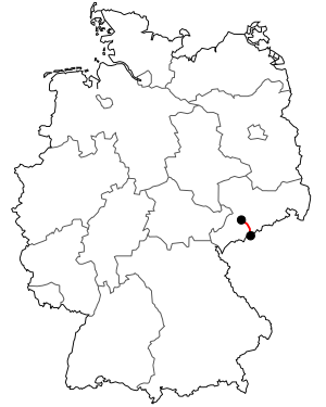 Verlauf der B 174