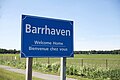 The welcome sign on Greenbank road entering Barrhaven