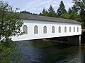 Goodpasture Bridge is a historic covered bridge over McKenzie River near Vida, Oregon *** Photo shown on Main Page DYK Section 2 Oct 08