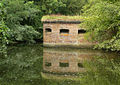 Grabenwehr im Wassergraben