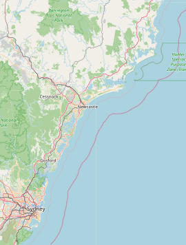 Coal Point is located in the Hunter-Central Coast Region