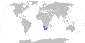 Mapa rozšíření jazyka