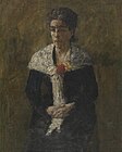 Maria Catherina Haegheman (la mère), peinte par l'artiste en 1882.