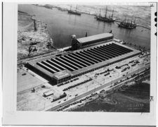 Aerial view of the plant, c. 1930