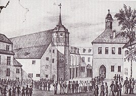 La Universidad de Jena en 1848.