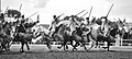 Image 50Taburida, a traditional Arab exhibition of horsemanship performed during festivals (from Culture of Morocco)