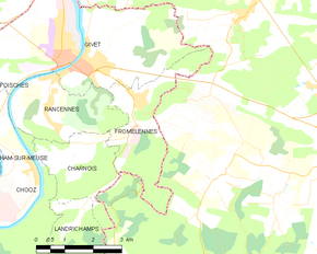 Poziția localității Fromelennes