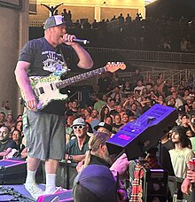 Slightly Stoopid perform at PNC Bank Arts Center in New Jersey on August 17, 2023.