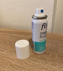 Sprühpflaster, Sprühverband, Sprühdose, Pflasterspray