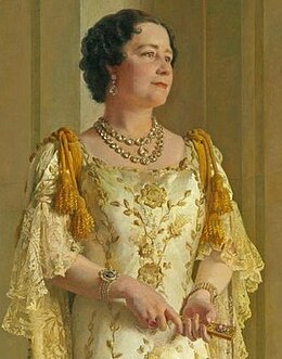 Portret van Elizabeth kort na haar kroning in 1936