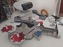 R.O.B. en configuration Gyromite