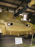 Un ancien Chieftain Mk. 5 iranien, au musée des blindés de Koubinka.