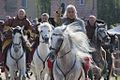 Image 3Folkloristic reconstruction of the Company of Death led by Alberto da Giussano who is preparing to carry out the charge during the battle of Legnano at the Palio di Legnano 2014 (from Culture of Italy)