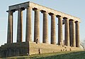 Scottish National Monument, Edinburgh, with William Henry Playfair, unfinished