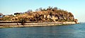 Ruins of Hara Castle from the sea