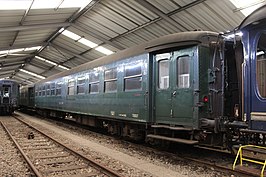 Museumrijtuig 22418-31 van Stoomtrein Dendermonde-Puurs