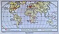 Germanii din lume în anul 1941 conform unei hărți etnografice dintr-un atlas german