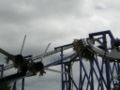 A Bolliger & Mabillard inverted coaster, Afterburn at Carowinds